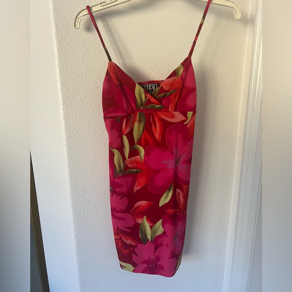Tropical Mini Dress